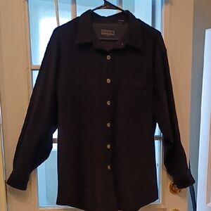 Elegant Black Button Down Shirt for Women